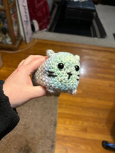 Load image into Gallery viewer, Crochet Pastel Rainbow Loaf Cat