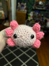 Load image into Gallery viewer, Crochet Axolotl Plushie
