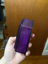 Load image into Gallery viewer, Purple Glittery Coffin Box
