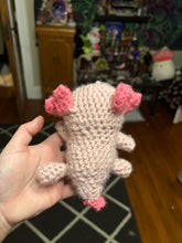Load image into Gallery viewer, Crochet Axolotl Plushie
