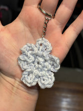 Load image into Gallery viewer, Crochet Flower Keychain
