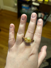 Load image into Gallery viewer, Citrine &amp; Tiger’s Eye Ring (Size 7)
