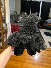 Load image into Gallery viewer, MTO Large Crochet Mothman Plushie
