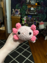 Load image into Gallery viewer, Crochet Axolotl Plushie
