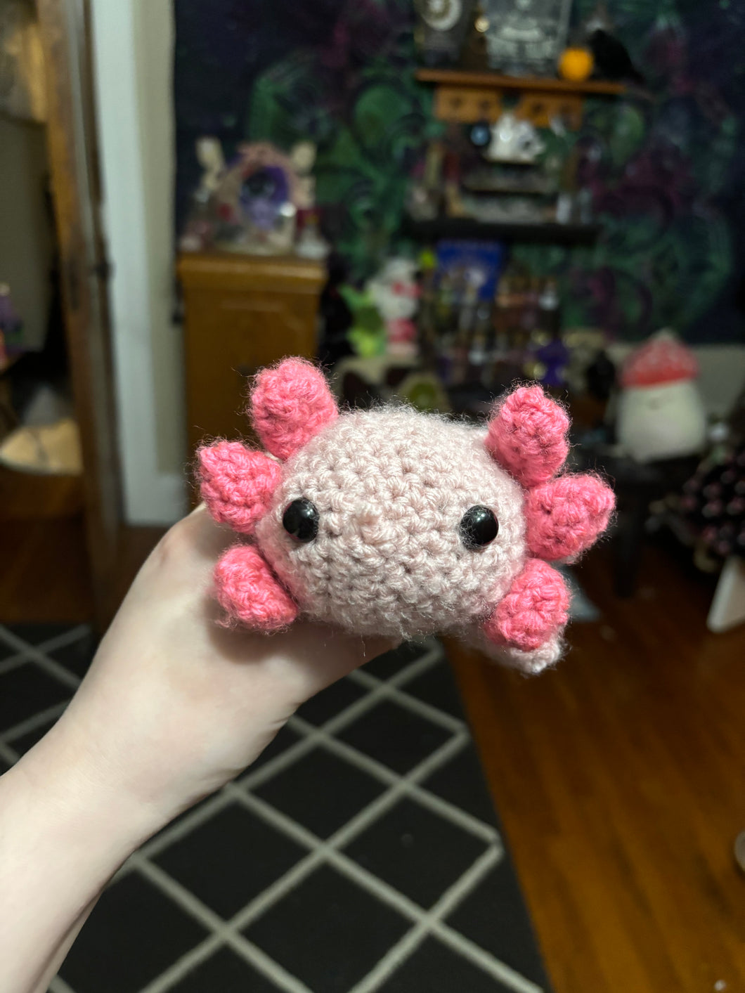 Crochet Axolotl Plushie