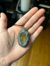 Load image into Gallery viewer, Golden Healers Quartz Crystal pendant
