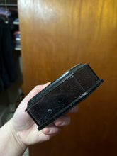 Load image into Gallery viewer, Black Glittery Coffin Trinket Box
