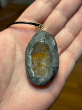 Load image into Gallery viewer, Golden Healers Quartz Crystal pendant
