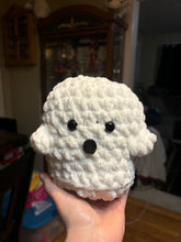 Load image into Gallery viewer, Crochet Ghost Plushie

