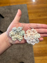 Load image into Gallery viewer, Crochet Flower Earrings

