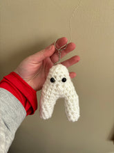 Load image into Gallery viewer, Crochet Fresno Nightcrawler Plushie keychain
