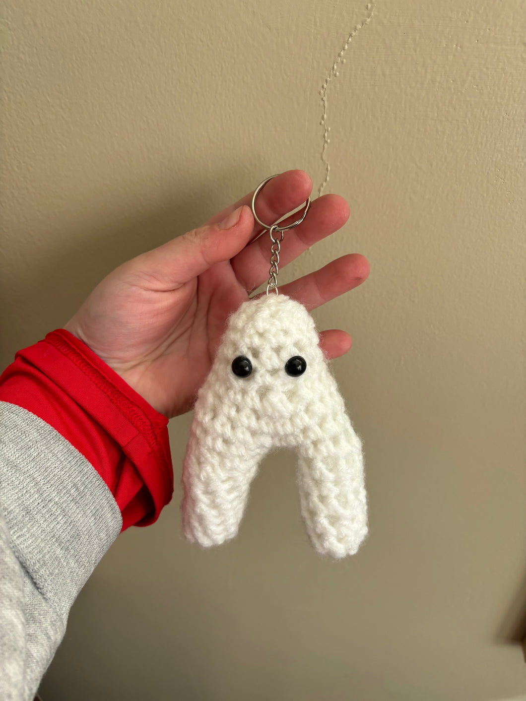 Crochet Fresno Nightcrawler Plushie keychain