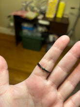 Load image into Gallery viewer, Black Crystal Ring (Size 8)

