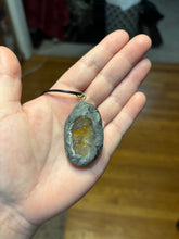 Load image into Gallery viewer, Golden Healers Quartz Crystal pendant
